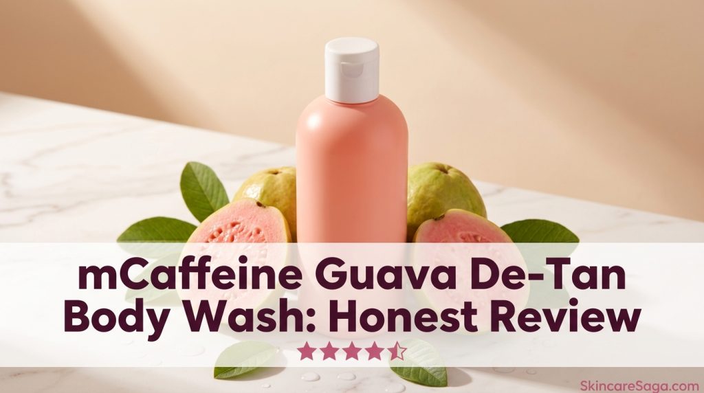 mCaffeine Guava De-Tan Body Wash